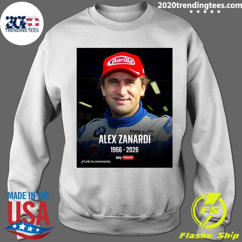 Die Sportwelt Trauert Um Ein Ganz Großes Vorbild Ruhe In Frieden Alex Zanardi 1966-2026 Shirt