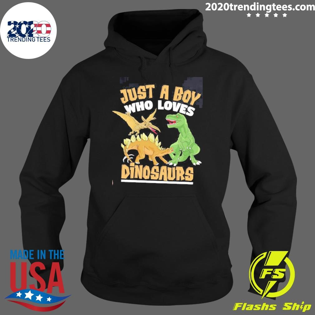 Dinosaurs Just a Boy Who Loves Shirt