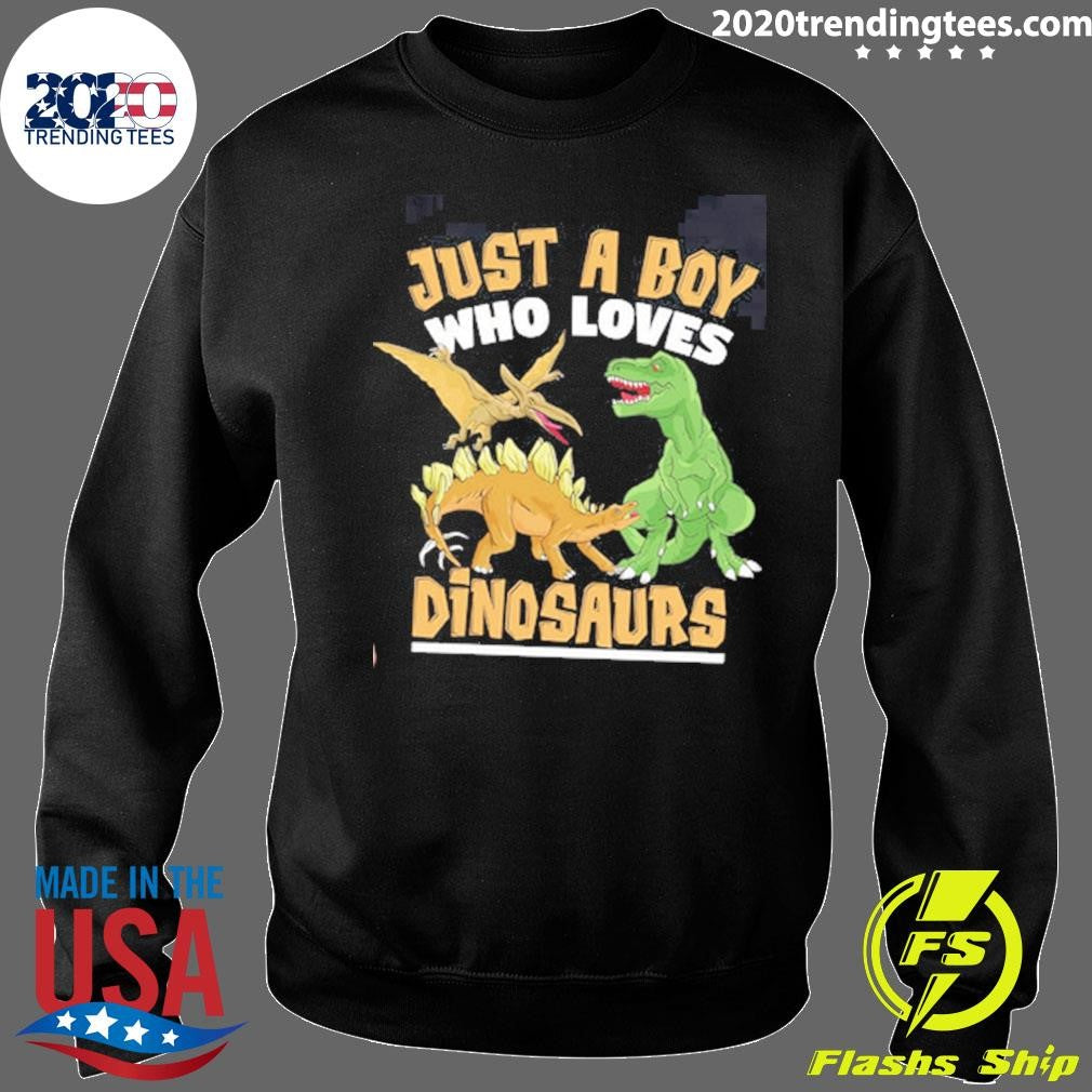 Dinosaurs Just a Boy Who Loves Shirt
