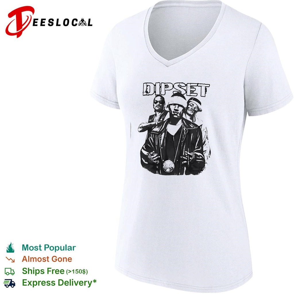 Dipset hip hop group photo vintage graphic shirt