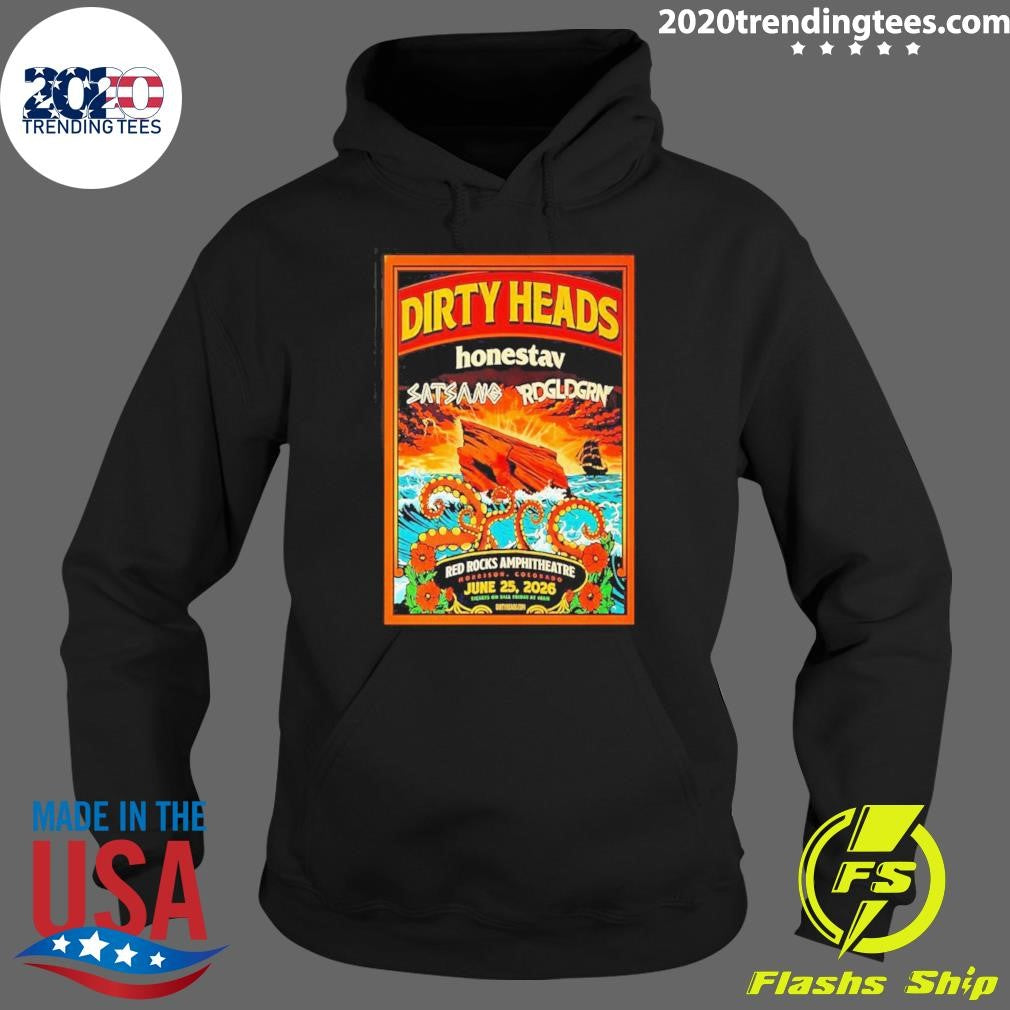 Dirty Heads At Red Rocks Amphitheatre On June 25 2026 Shirt