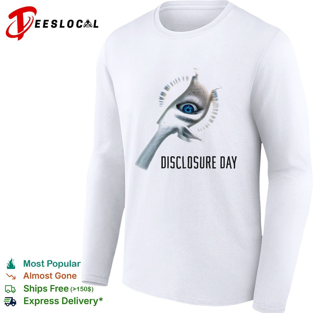 Disclosure Day Surreal Alien Eye Reveal Extraterrestrial UAP Disclosure Event shirt