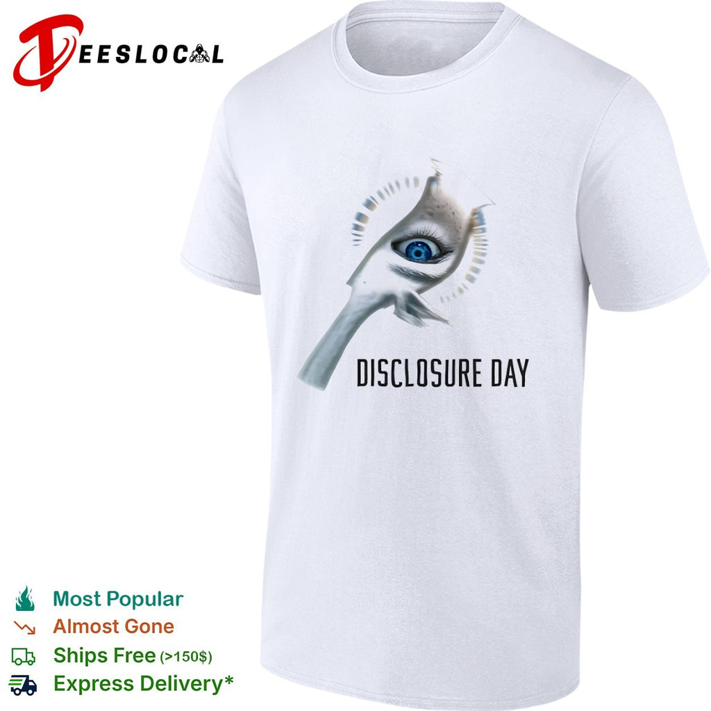 Disclosure Day Surreal Alien Eye Reveal Extraterrestrial UAP Disclosure Event shirt