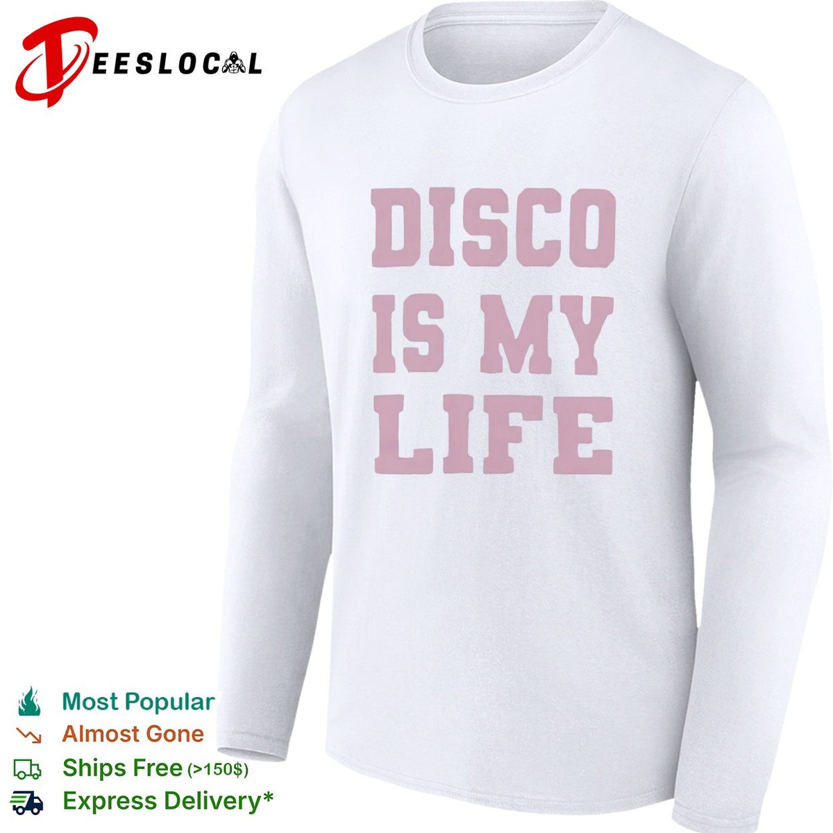 Disco is my life shirt
