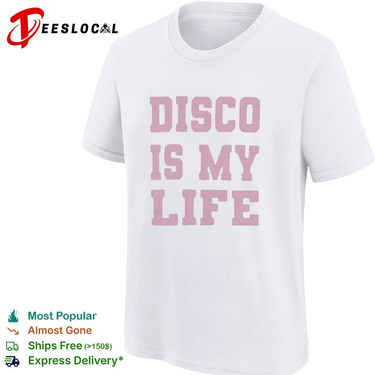Disco is my life shirt