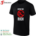 Ditch the rich anti logo shirt