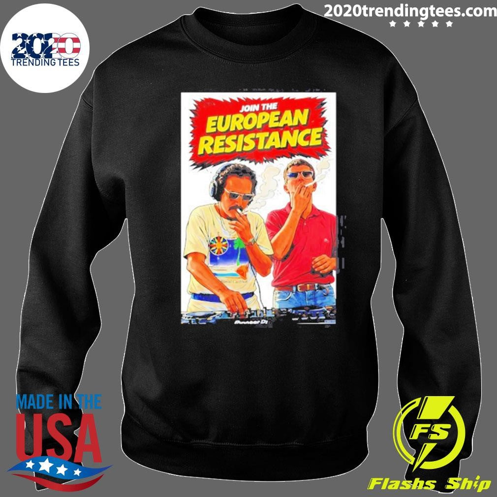 Dj Pioneer Join The European Resistance Grand Theft Auto Style Shirt