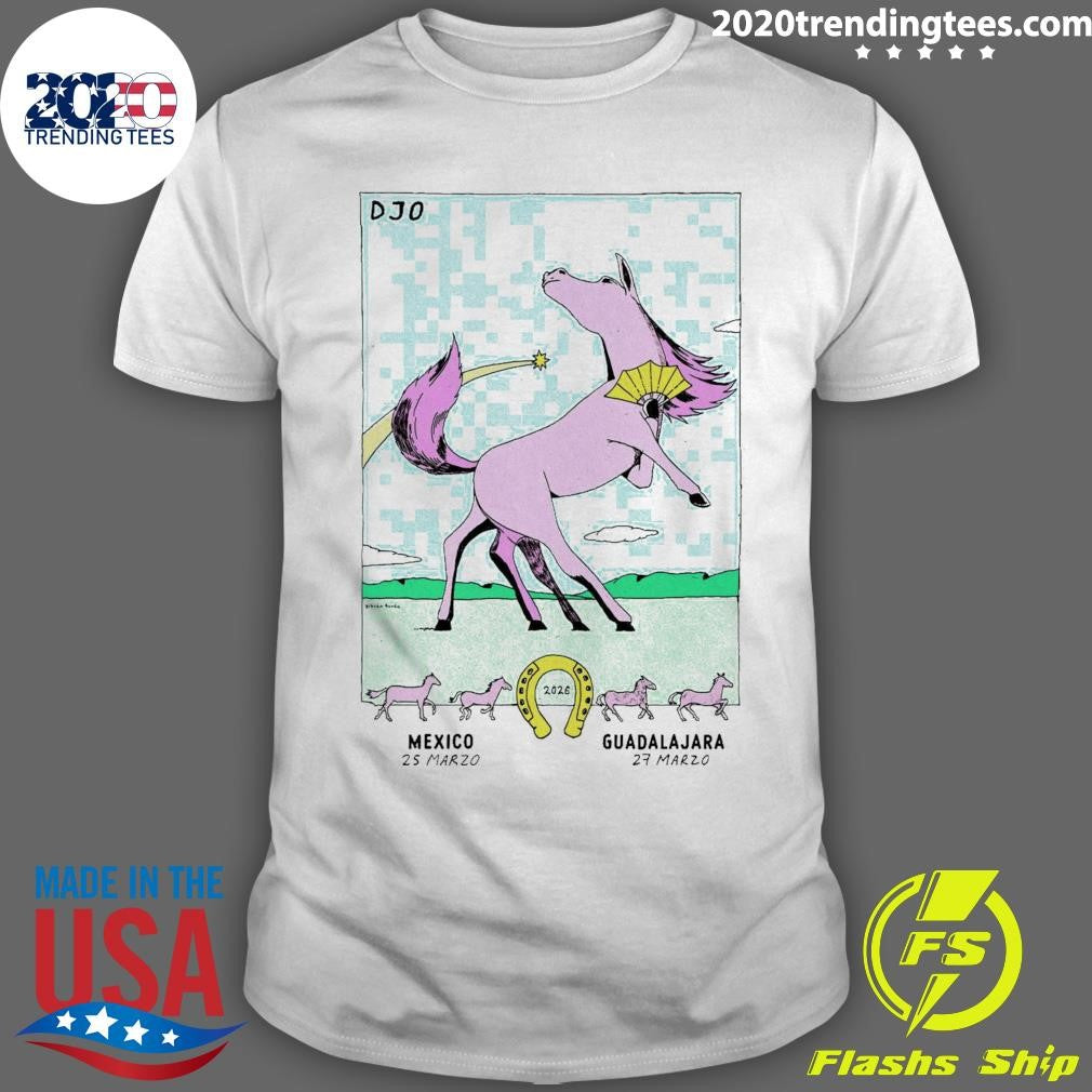Djo March 27, 2026 Guadalajara, Mexico Tour Shirt