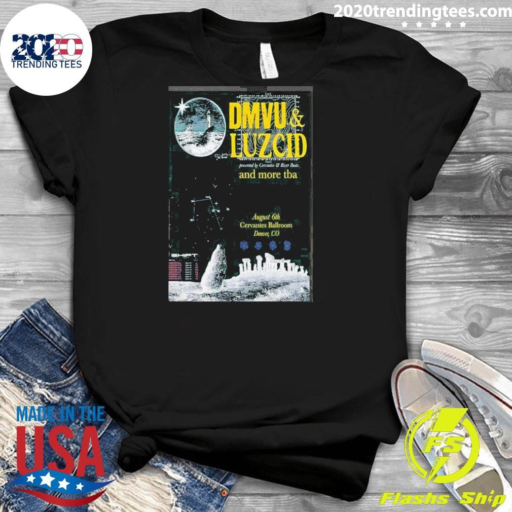 Dmvu And Luzcid 8 6 2026 Denver Co Poster Shirt