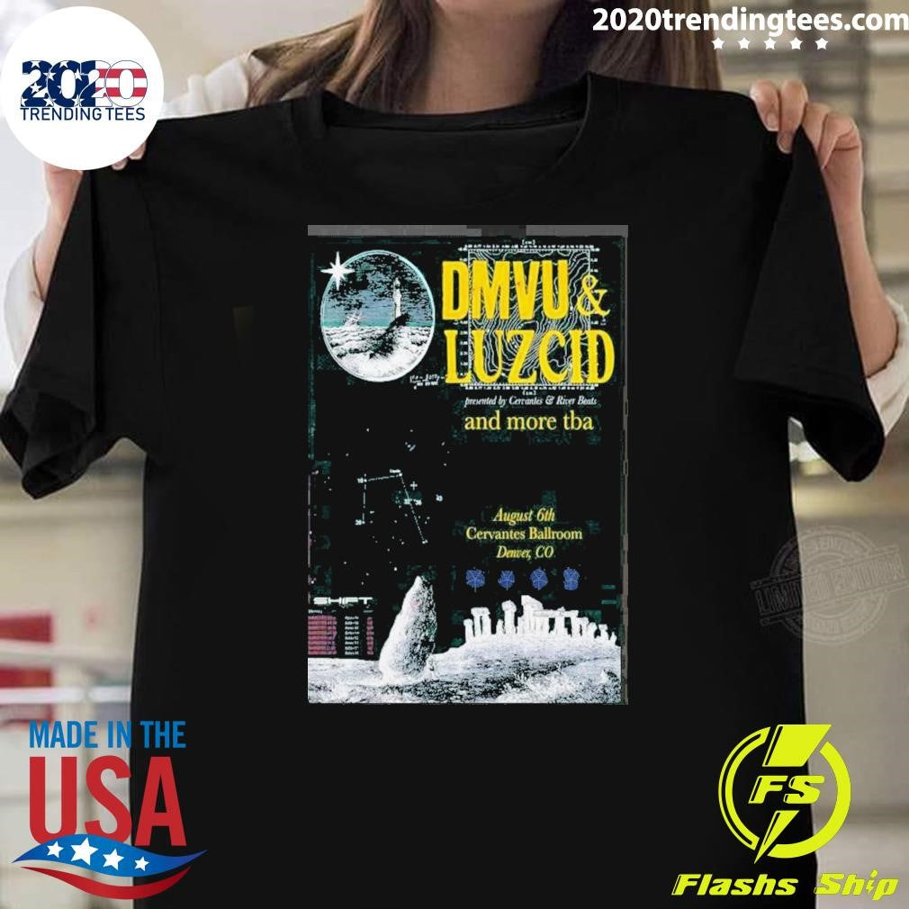 Dmvu And Luzcid 8 6 2026 Denver Co Poster Shirt