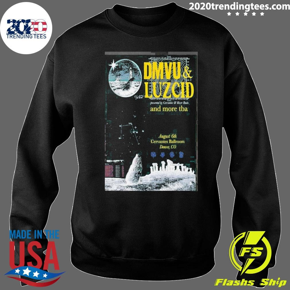 Dmvu And Luzcid 8 6 2026 Denver Co Poster Shirt