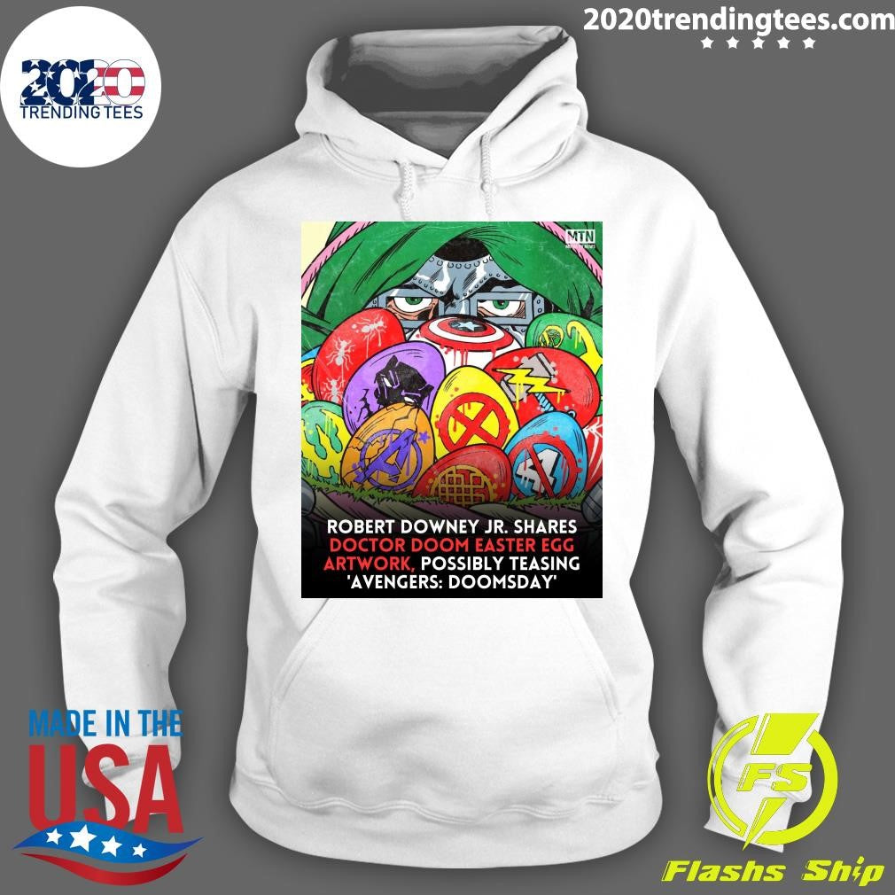 Doctor Doom Robert Downey Jr Easter Eggs Artwork Avengers Doomsday Leak Shirt