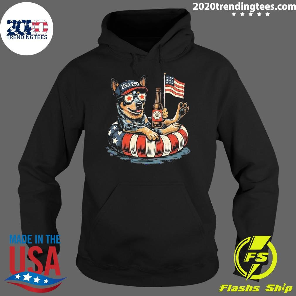 Dog USA 250th Anniversary Dachshund 4th of July 2026 Shirt