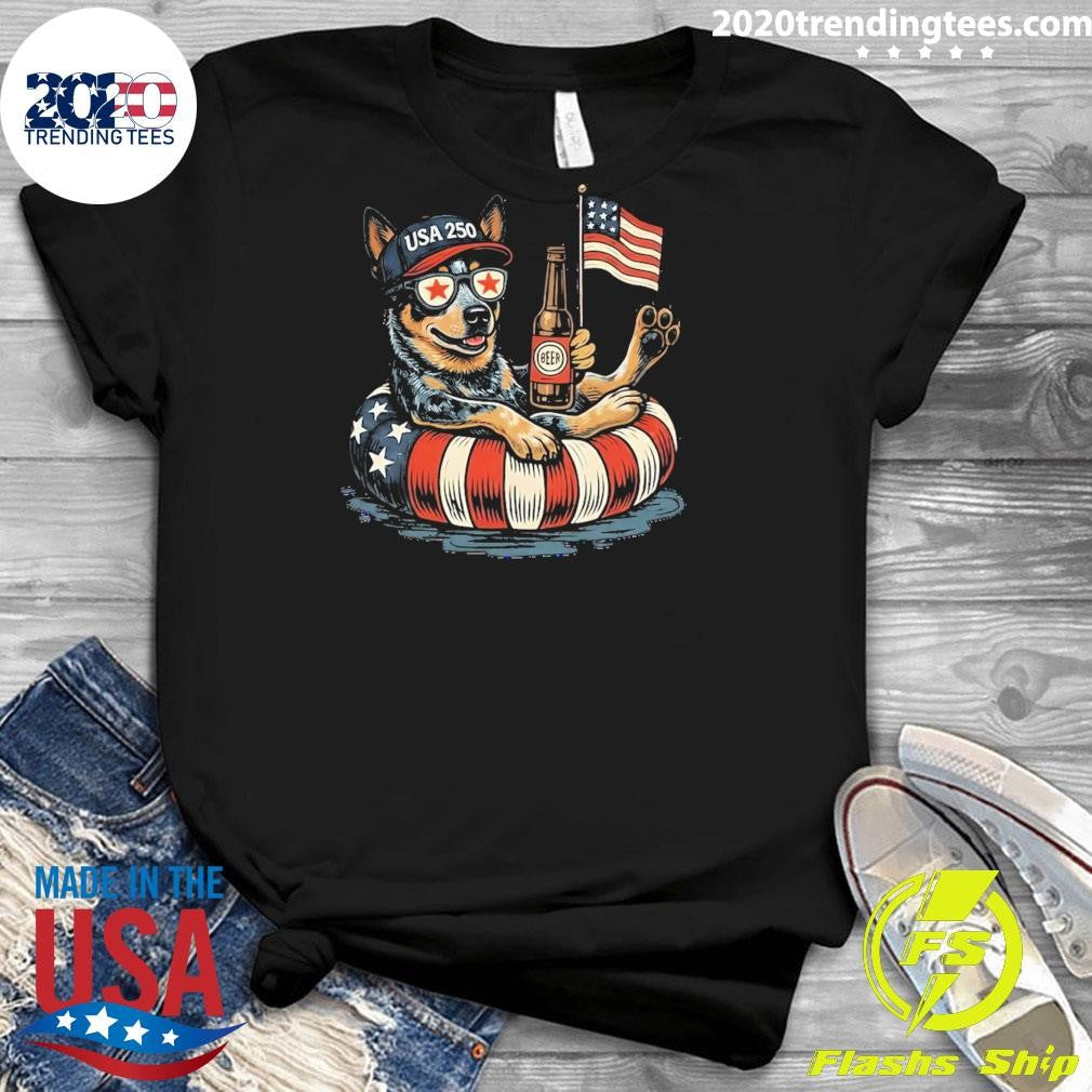 Dog USA 250th Anniversary Dachshund 4th of July 2026 Shirt
