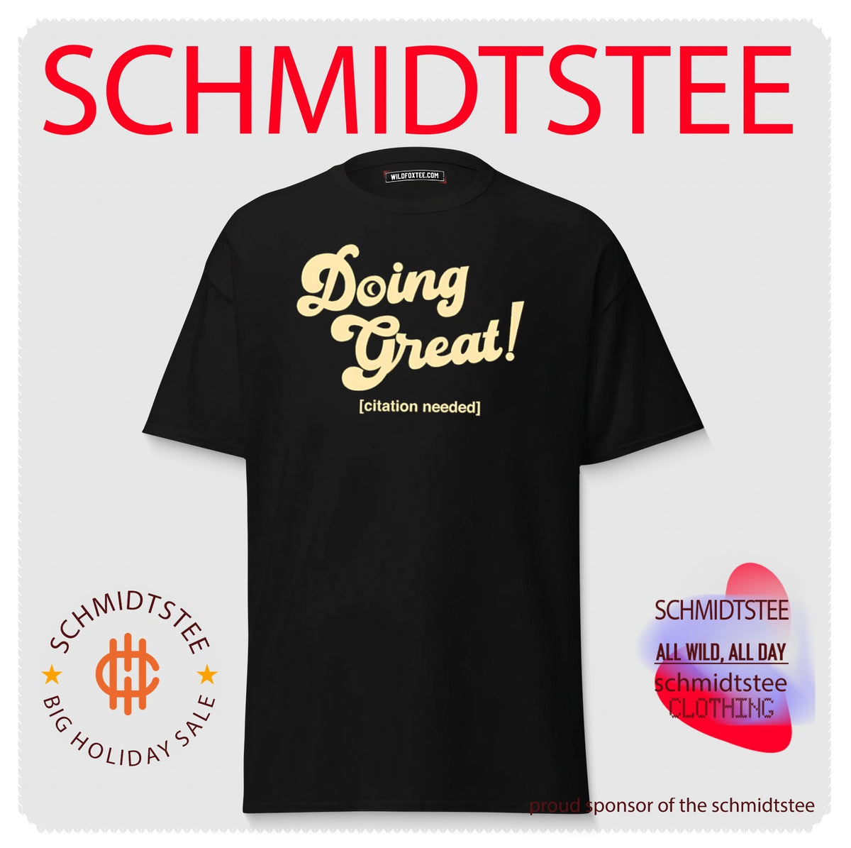 Doing Great citation needed shirt
