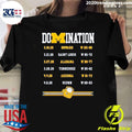 Domination Michigan Wolverines Basketball Howard Saint Louis Alabama Tennessee shirt