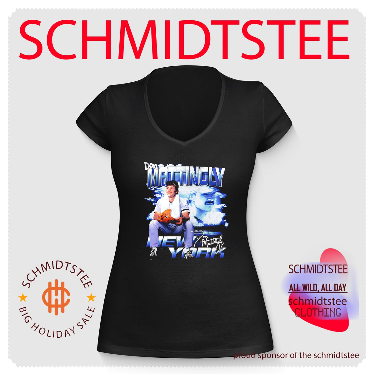 Don Mattingly New York Yankees Grunge signature shirt