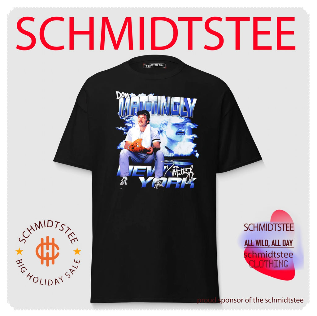 Don Mattingly New York Yankees Grunge signature shirt