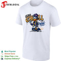 Donald Duck Born to Chill Forced to Work Graffiti shirt