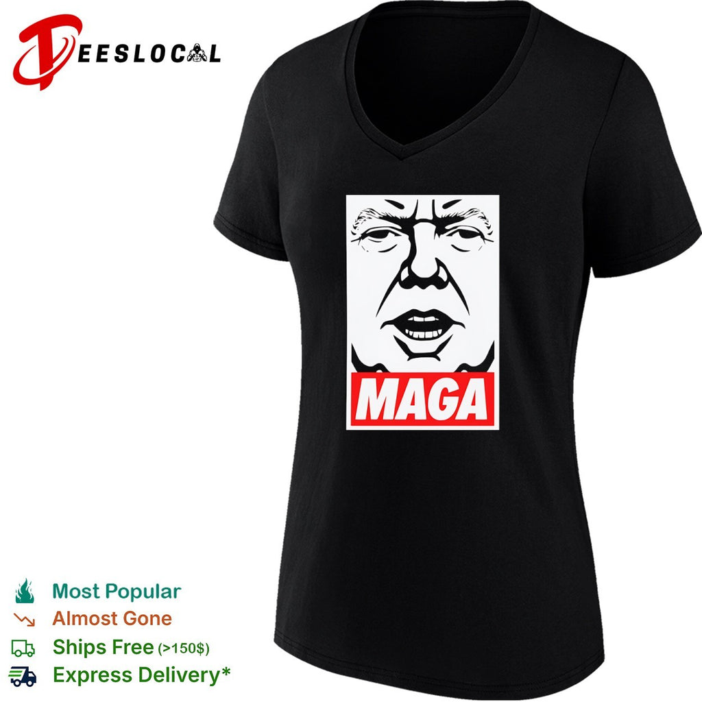 Donald Trump MAGA minimalist portrait poster shirt