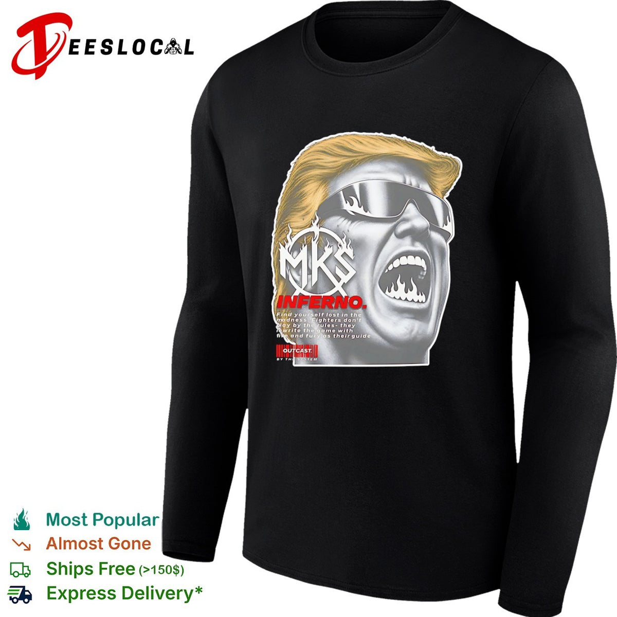 Donald Trump MKS Inferno Find yourself lost in the madness shirt