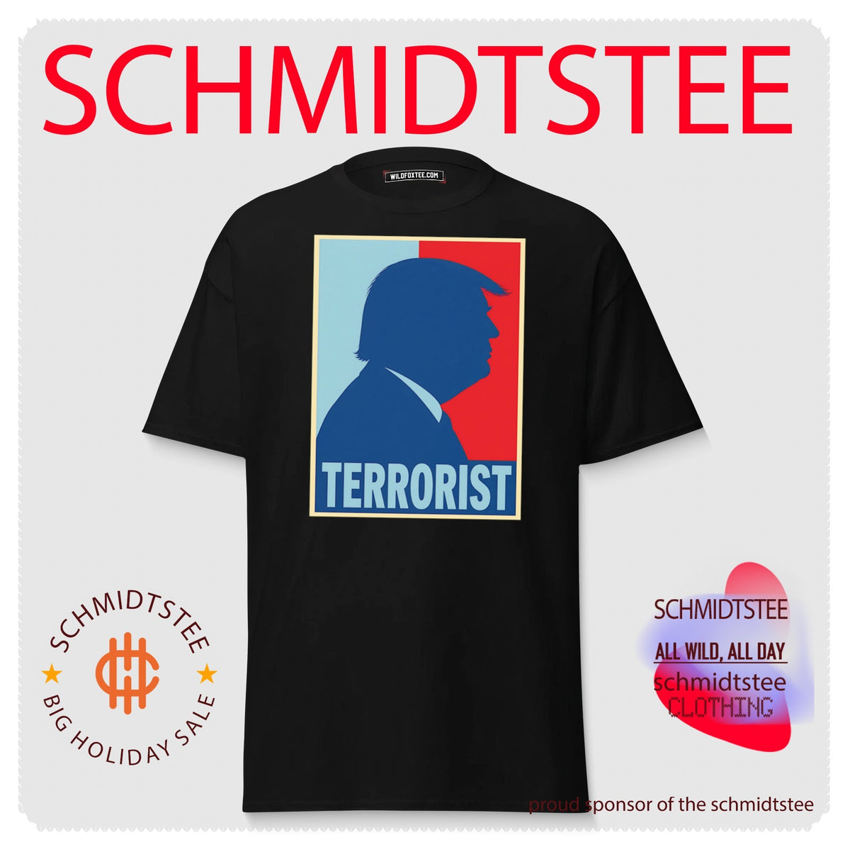 Donald Trump Terrorist 2026 paint shirt