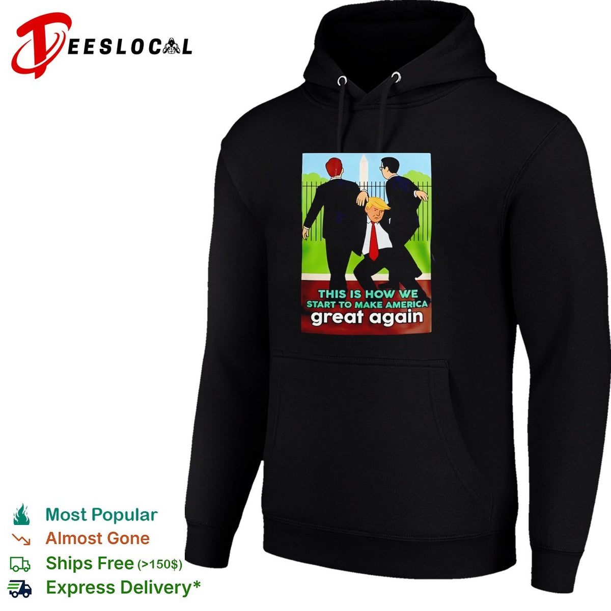 Donald Trump This is how we start to make America great again shirt