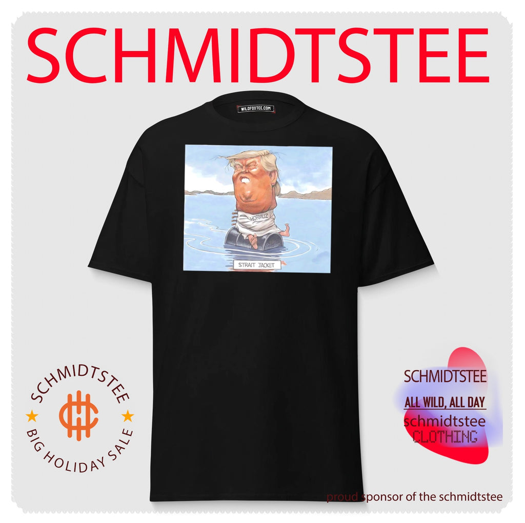 Donald Trump and the Strait of Hormuz caricature shirt