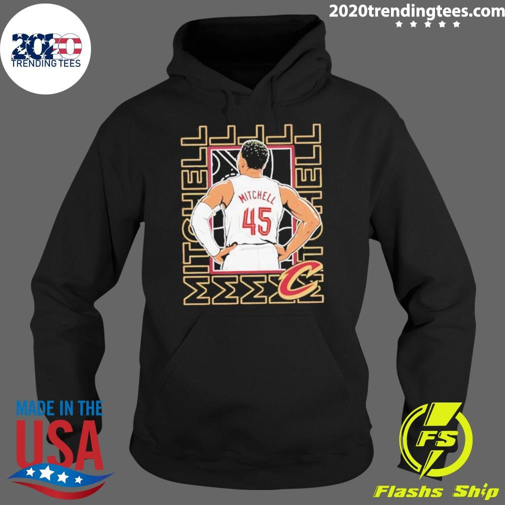 Donovan Mitchell Cleveland Cavaliers Repeat Pose Star Shirt
