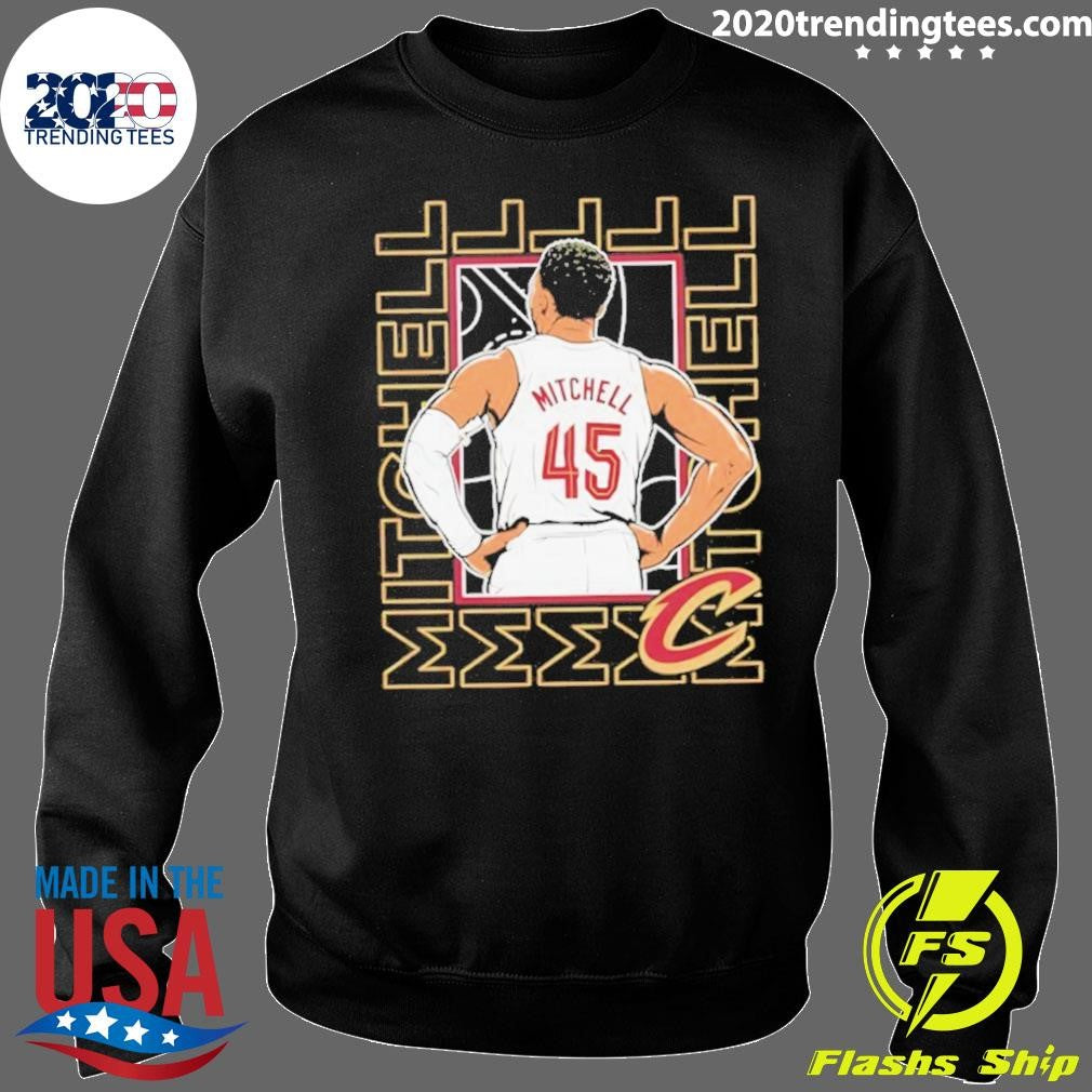 Donovan Mitchell Cleveland Cavaliers Repeat Pose Star Shirt