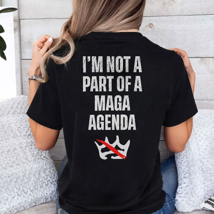 Don’t Wanna Be An American Idiot I’m Not A Part Of A MAGA Agenda Tee Shirt