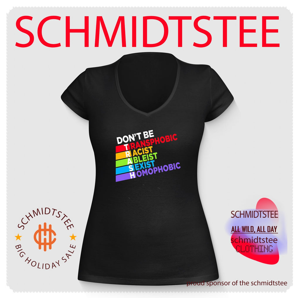 Don’t be trash LGBTQ rainbow shirt