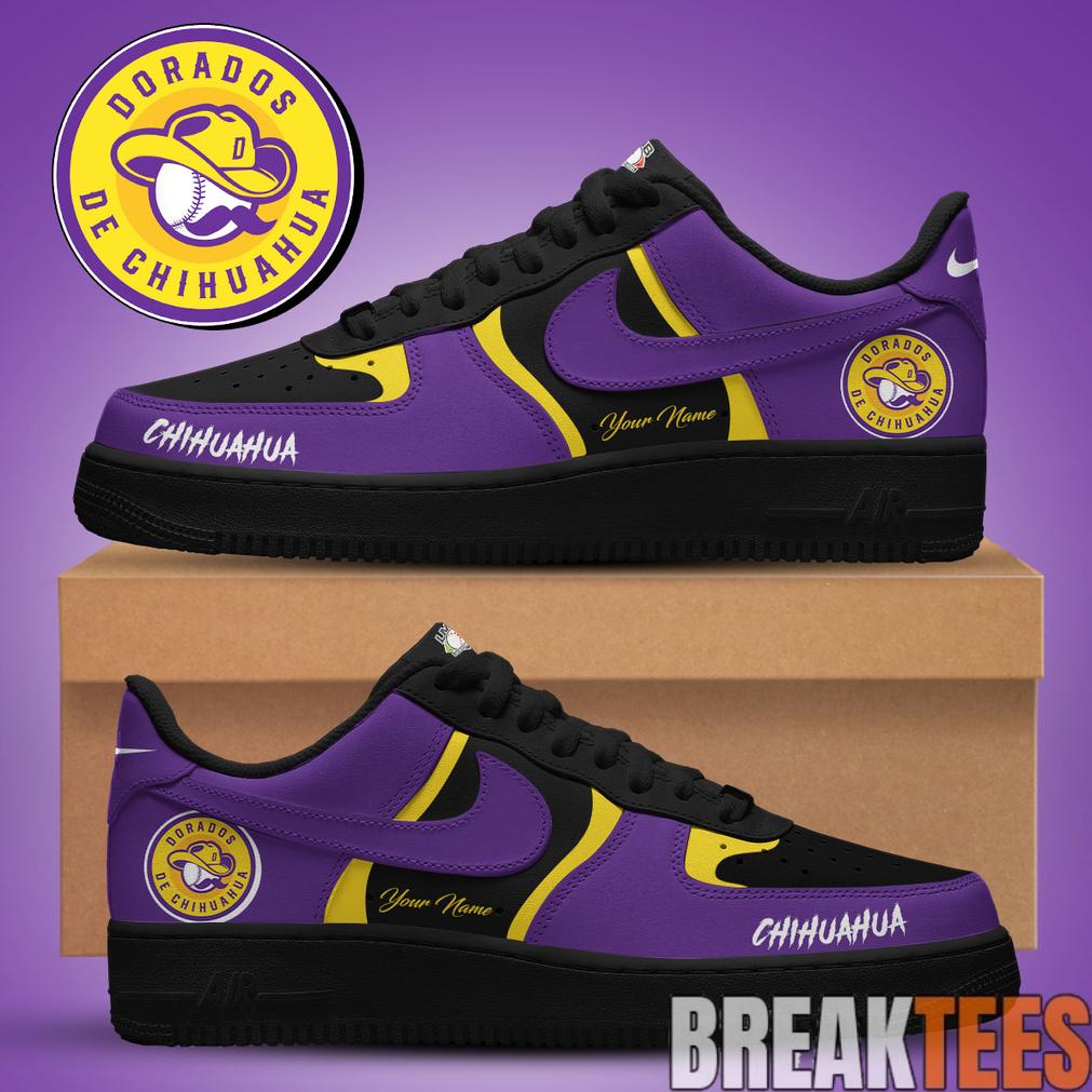 Dorados de Chihuahua Custom Air Force 1 Shoes