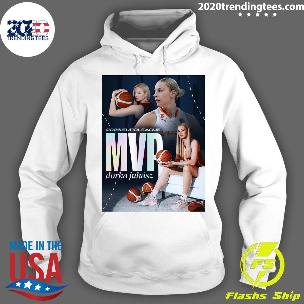 Dorkas The Euroleague MVP At 26, Juhász Is The Youngest Player To Win The Award Shirt