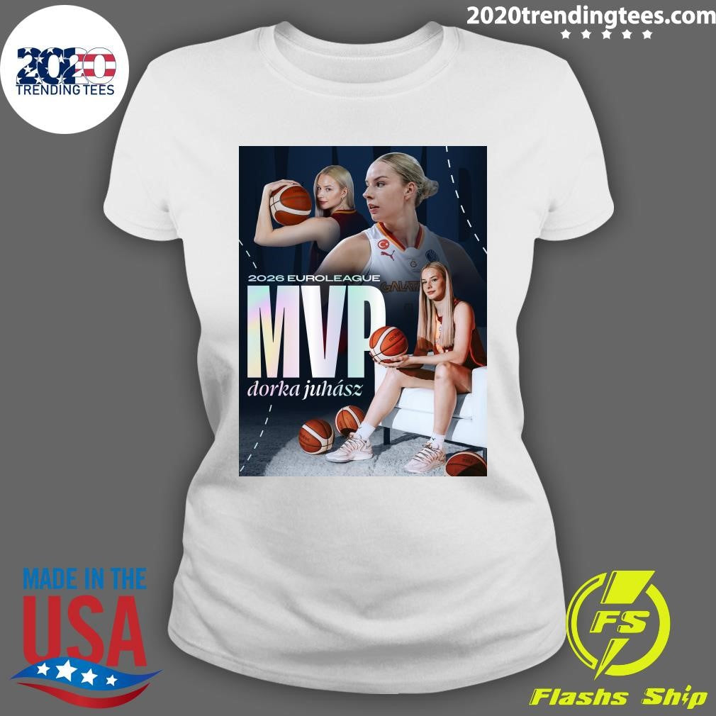Dorkas The Euroleague MVP At 26, Juhász Is The Youngest Player To Win The Award Shirt