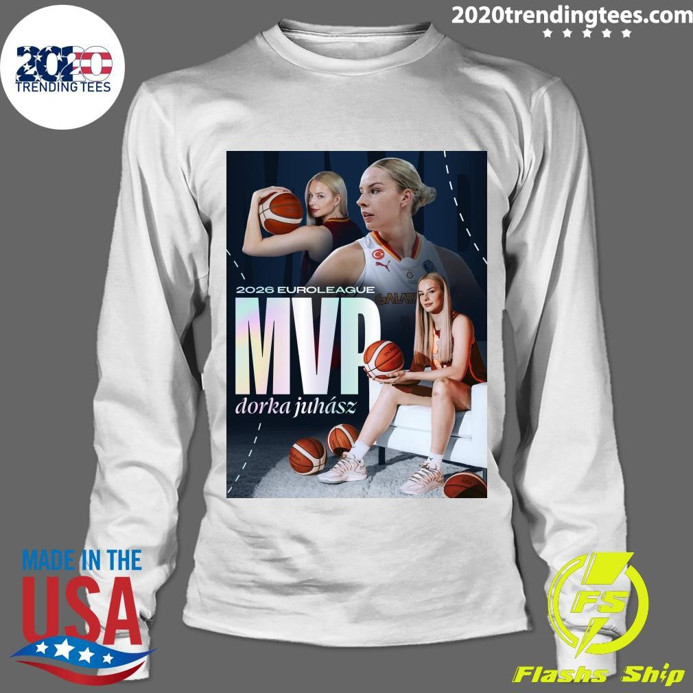 Dorkas The Euroleague MVP At 26, Juhász Is The Youngest Player To Win The Award Shirt