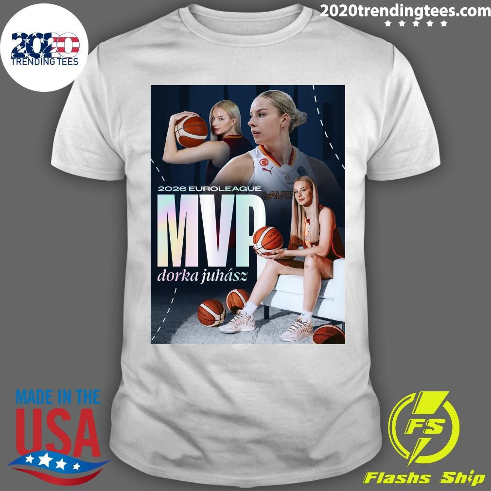 Dorkas The Euroleague MVP At 26, Juhász Is The Youngest Player To Win The Award Shirt
