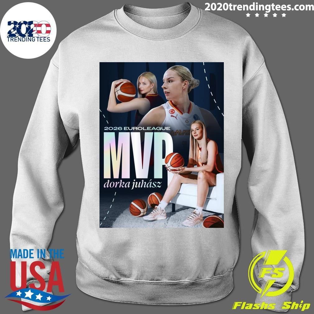 Dorkas The Euroleague MVP At 26, Juhász Is The Youngest Player To Win The Award Shirt