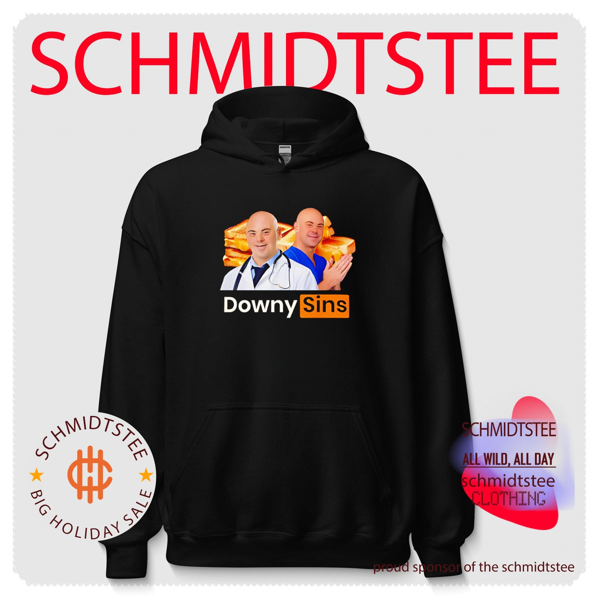DownySins PornHub Down meme shirt
