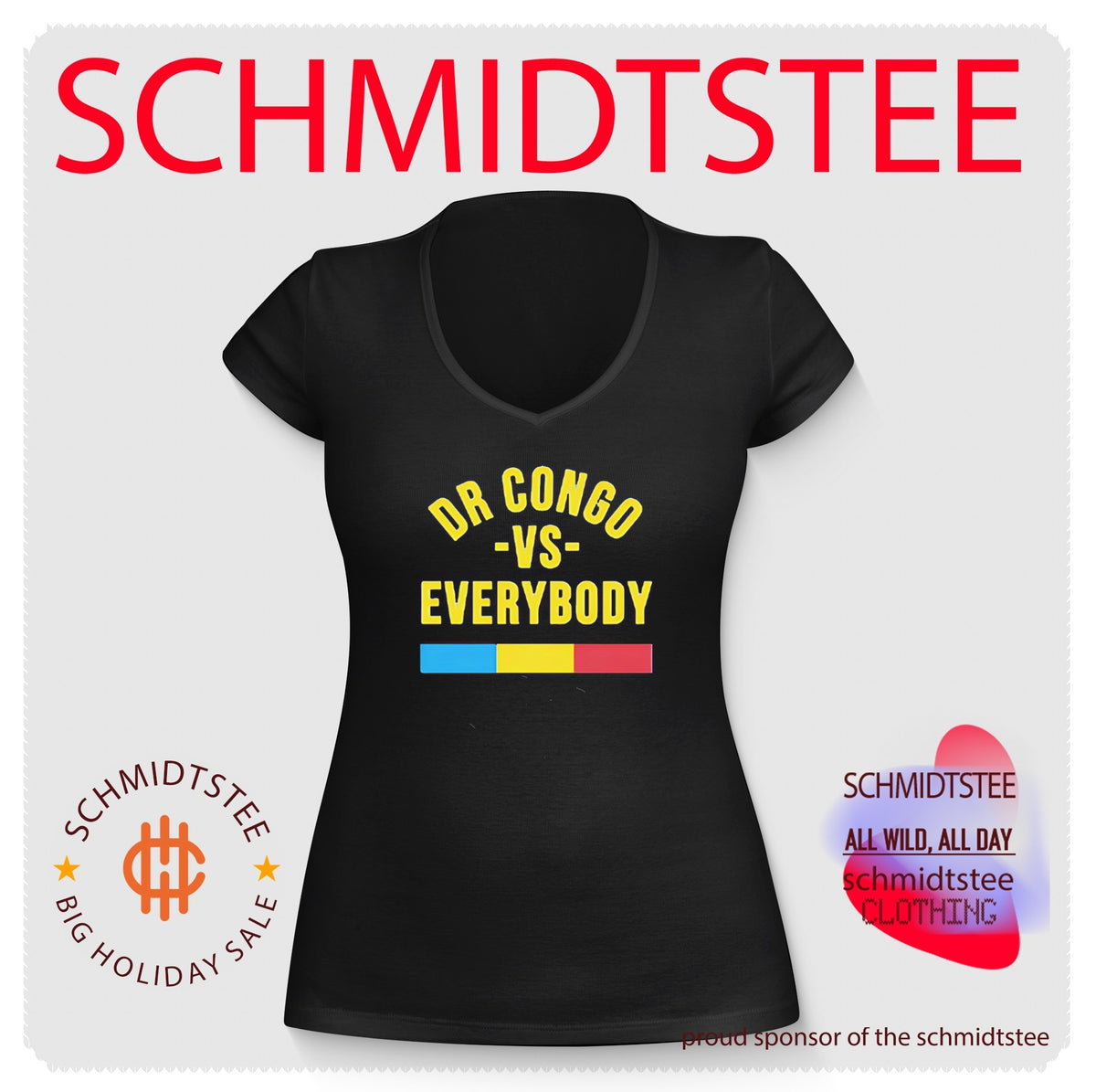Dr Congo vs Everybody DRC African Pride shirt