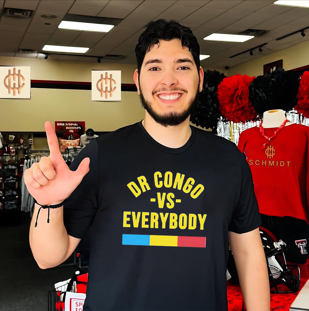 Dr Congo vs Everybody DRC African Pride shirt