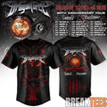 DragonForce Inhuman Rampage 20th Anniversary Baseball Jersey