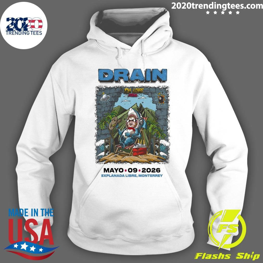 Drain Monterrey Mexico Tour On May 9 2026 Shirt