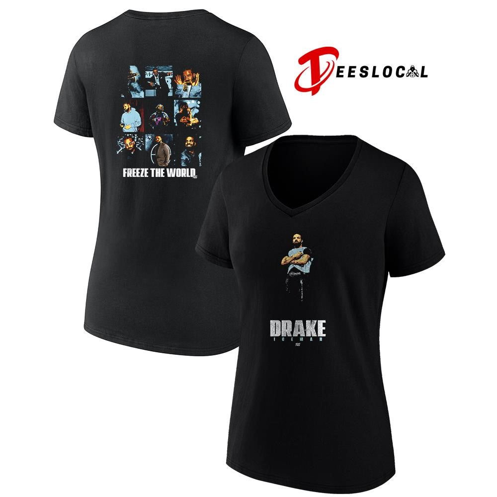 Drake Iceman freeze the world graphic shirt