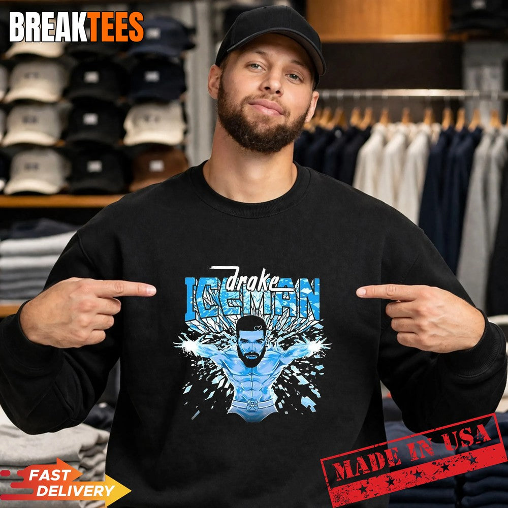Drake Iceman graphic T-Shirt