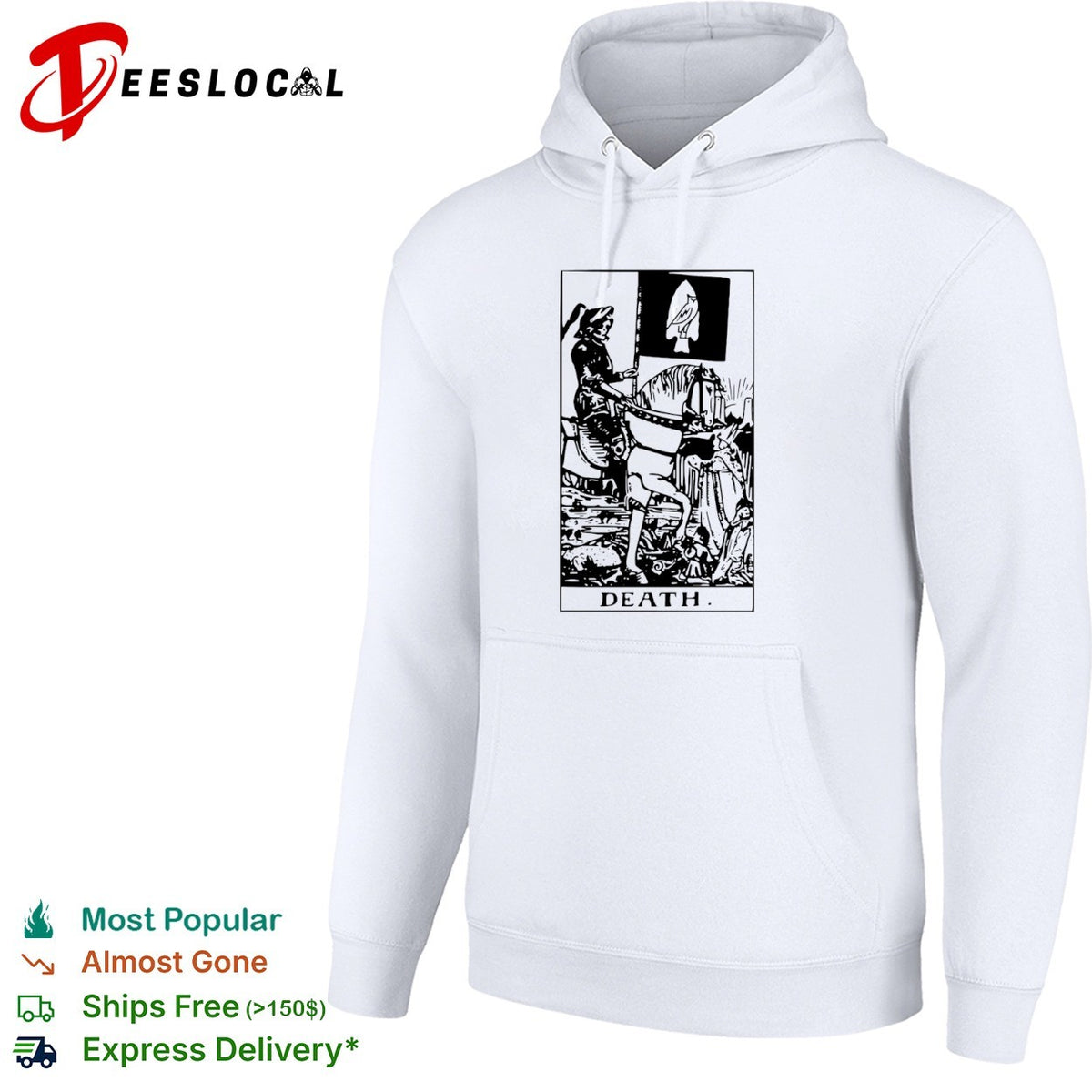 Drake OVO Owl Arrowhead Tarot Card Death shirt
