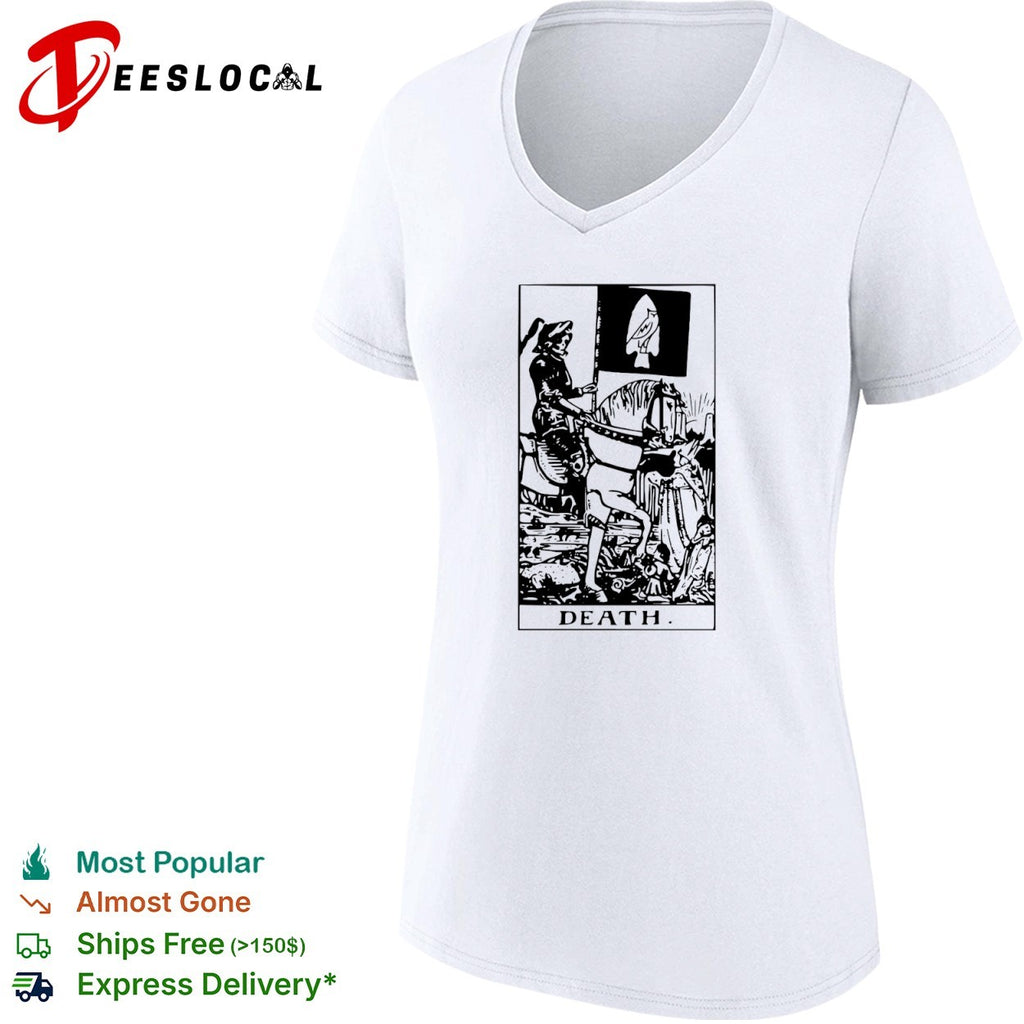 Drake OVO Owl Arrowhead Tarot Card Death shirt