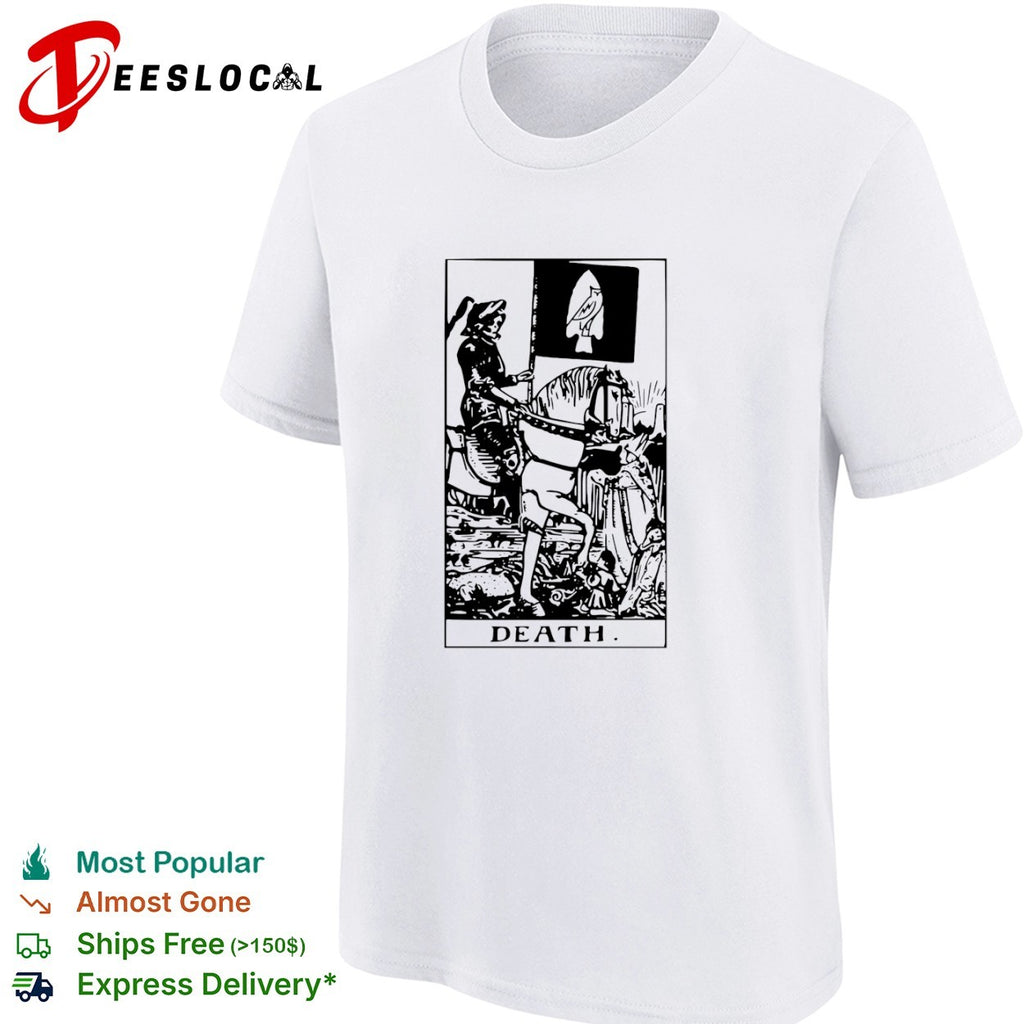 Drake OVO Owl Arrowhead Tarot Card Death shirt