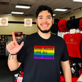 Drink water love all fight racism rainbow pride flag shirt