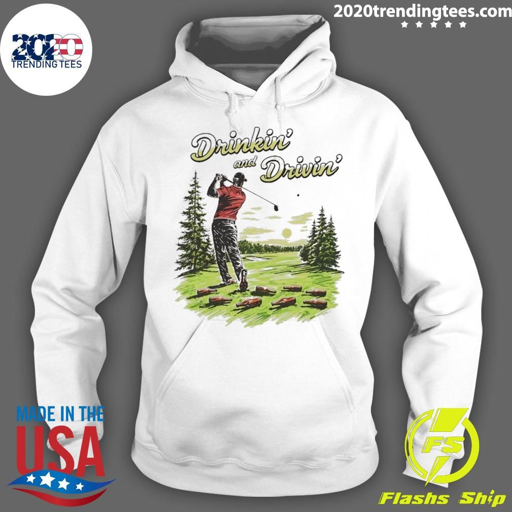 Drinkin And Drivin Golf Graphic Shirt